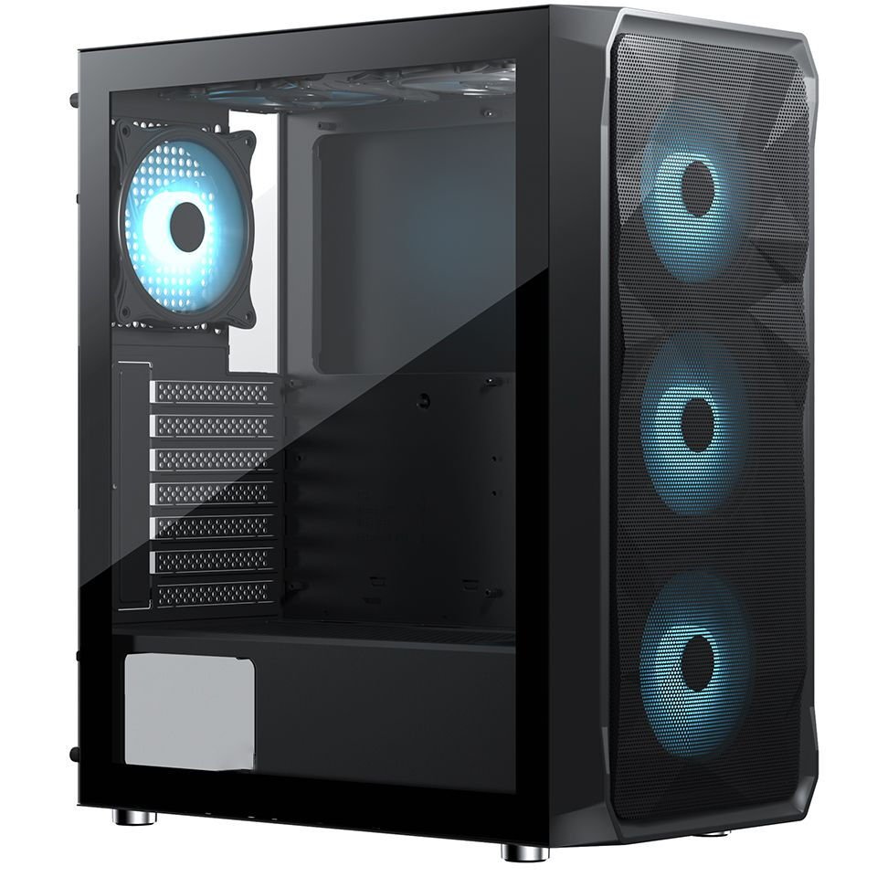FRISBY FC-9485G 600W 80+ BRONZE 4xRGB SIYAH KASA