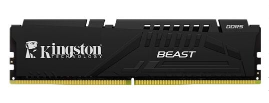 32GB DDR5 CL36 6400  KF564C32BBE-32TR KINGSTON BEAST BLACK 1x32G
