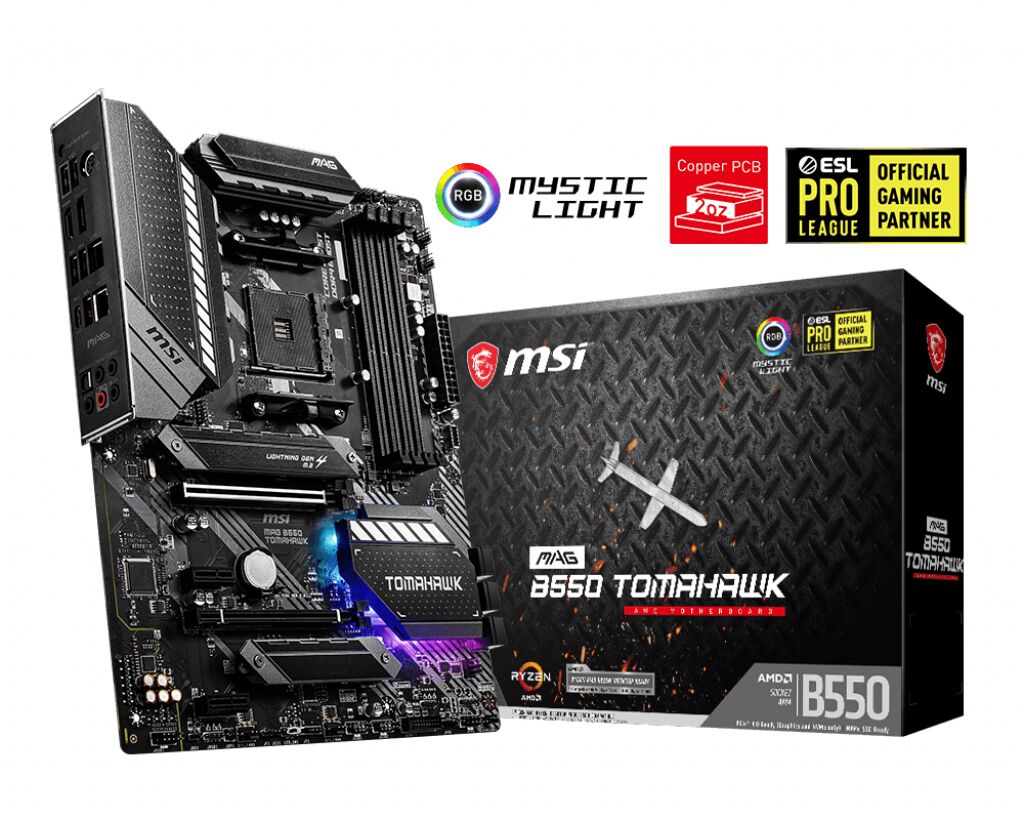 MSI MAG B550 TOMAHAWK DDR4 5100(OC)Mhz ATX AM4