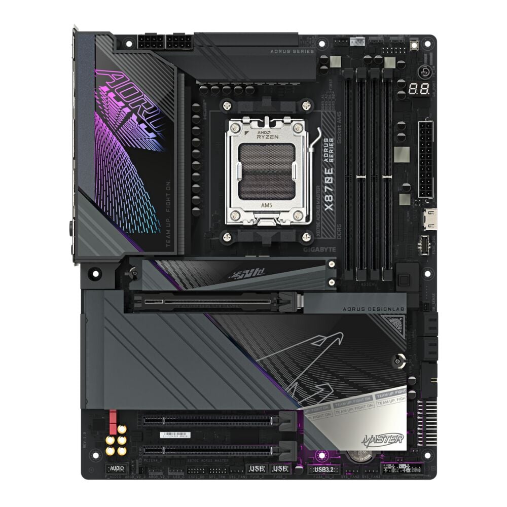 GIGABYTE X870E AORUS MASTER DDR5 M.2 HDMI DP ATX AM5