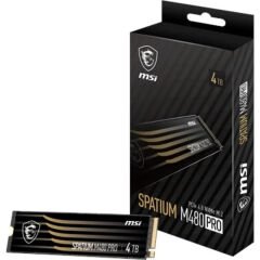 4TB MSI SPATIUM M480 PRO NVME M.2 SSD