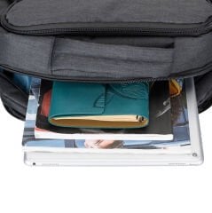 PLM OCTAGON 15.6'' NOTEBOOK SIRT ÇANTASI SİYAH
