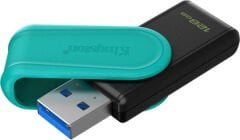 128GB USB3.2 DTXS/128GB Exodia S KINGSTON BLACK+TURQUOİSE