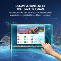 15.6 EZCOOL LITE E15T 60HZ FHD PORTABLE TAŞINABİLİR DOKUNMATİK MONİTÖR (SIFIR ÖLÜ PİKSEL GARANTİLİ)