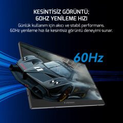 15.6 EZCOOL LITE E15 60HZ FHD PORTABLE TAŞINABİLİR MONİTÖR (SIFIR ÖLÜ PİKSEL GARANTİLİ)