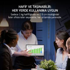 15.6 EZCOOL LITE E15 60HZ FHD PORTABLE TAŞINABİLİR MONİTÖR (SIFIR ÖLÜ PİKSEL GARANTİLİ)