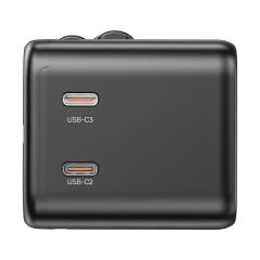 Unitek 65W Universal Travel Adaptör (P1122ABK)