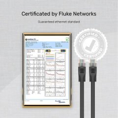 UNITEK CAT6 PATCH KABLO 15MT FLAT 1GBPS, SİYAH (C1814GBK)
