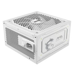 MSI MAG 1000GL PCIE5 WHITE 1000W 80+ GOLD POWER