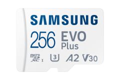 256GB SAMSUNG EVO PLUS MICROSDXC UHS-I U3 V30 A2 160MB/s MB-MC256SA/TR