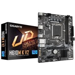 GIGABYTE H610M K V2 D5 4800Mhz M.2 HDMI/DP MATX 1700P