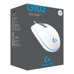 LOGITECH G G102 910-005824 OYUNCU MOUSE BEYAZ