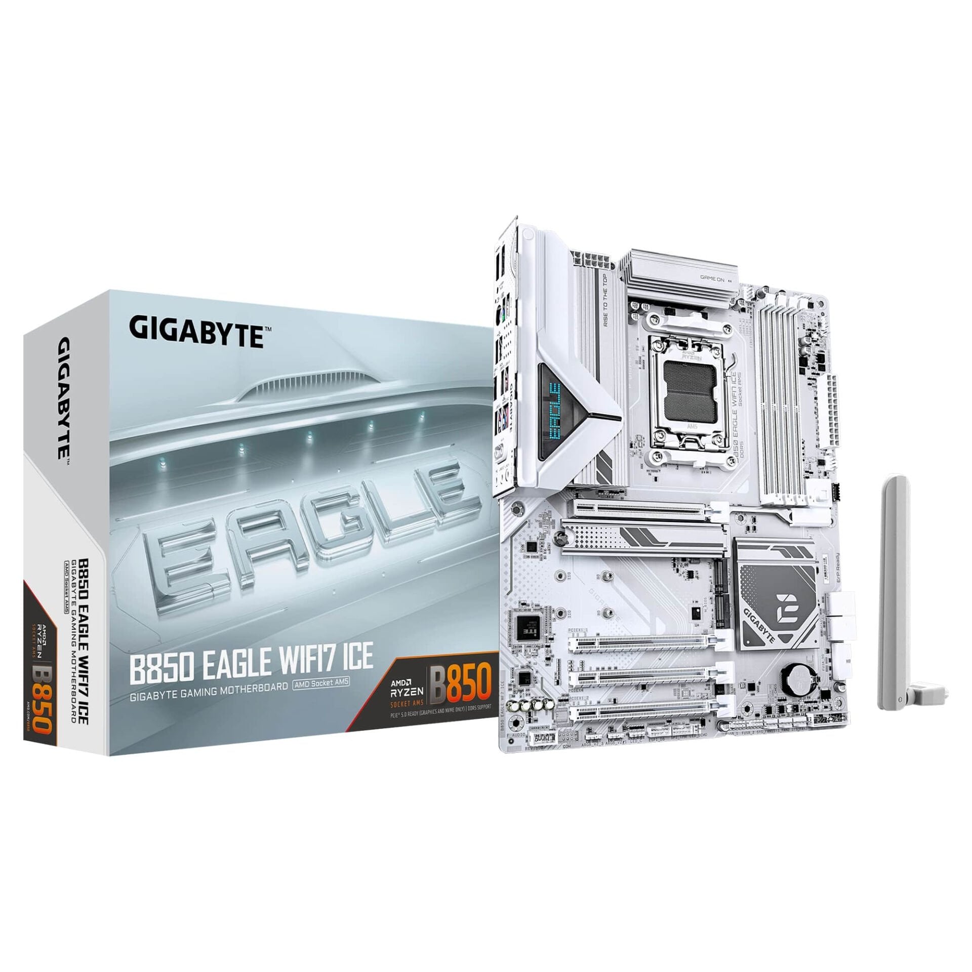 GIGABYTE B850 EAGLE WIFI7 ICE DDR5 M.2 HDMI DP ATX AM5