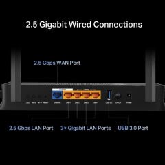 TP-LINK BE230 BE3600 Dual-Band Wi-Fi 7 Router