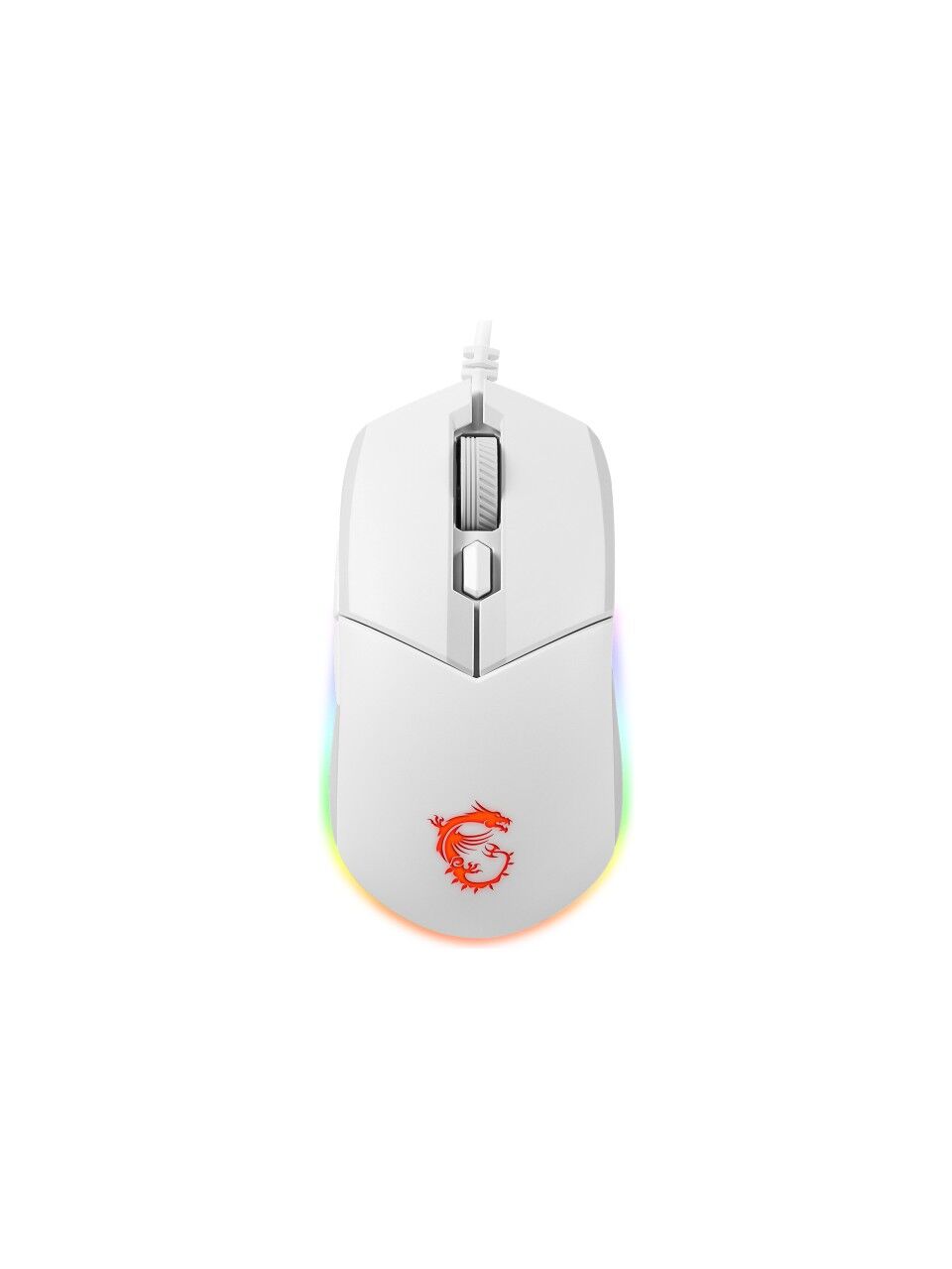 MSI Gg Clutch GM11 White Gaming Mouse 5.000 Dpi Optik Rgb LED