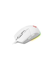 MSI Gg Clutch GM11 White Gaming Mouse 5.000 Dpi Optik Rgb LED