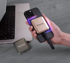 Transcend ESD420 Portable 1TB MagSafe Bej SSD (TS1TESD420G)