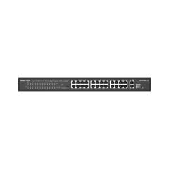 RUİJİE-REYEE RG-ES126S-P V2 24XFE-2XGE/1XGE SFP 370W POE SWİTCH