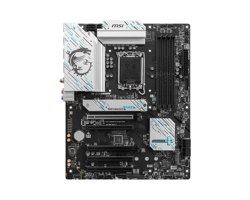 MSI B760 GAMING PLUS WIFI DDR4 M.2 ATX 1700p